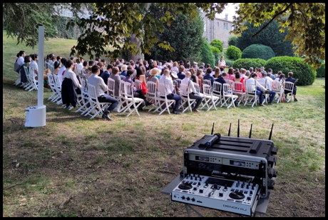 Sonorisation cérémonie Rhône Alpes Sono Cysmix